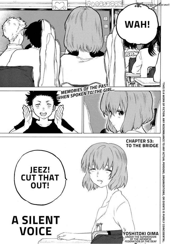 Read A Silent Voice Manga Online