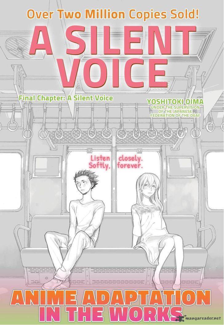 Read A Silent Voice Manga Online