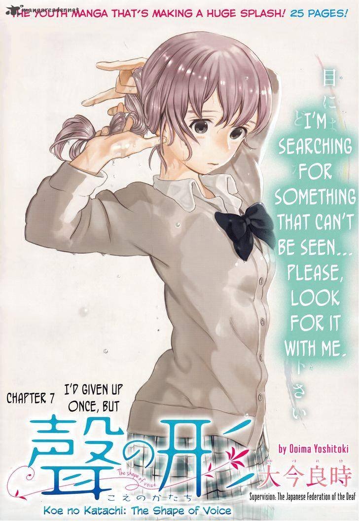 Read A Silent Voice Manga Online