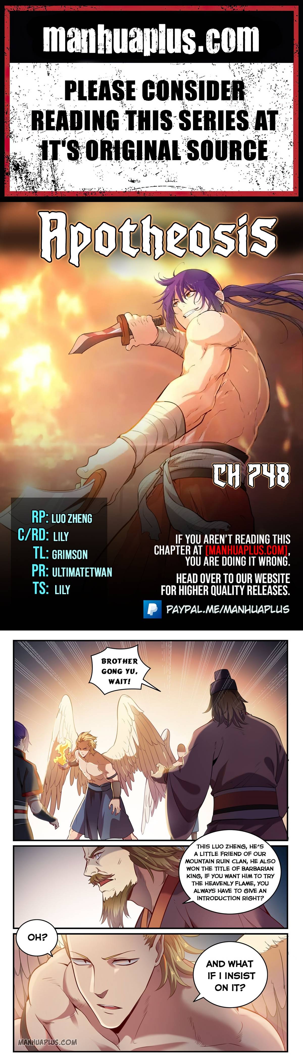 Read Apotheosis Manga Online