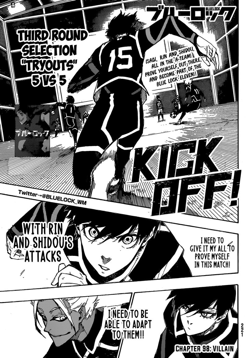Read Blue Lock Manga Online