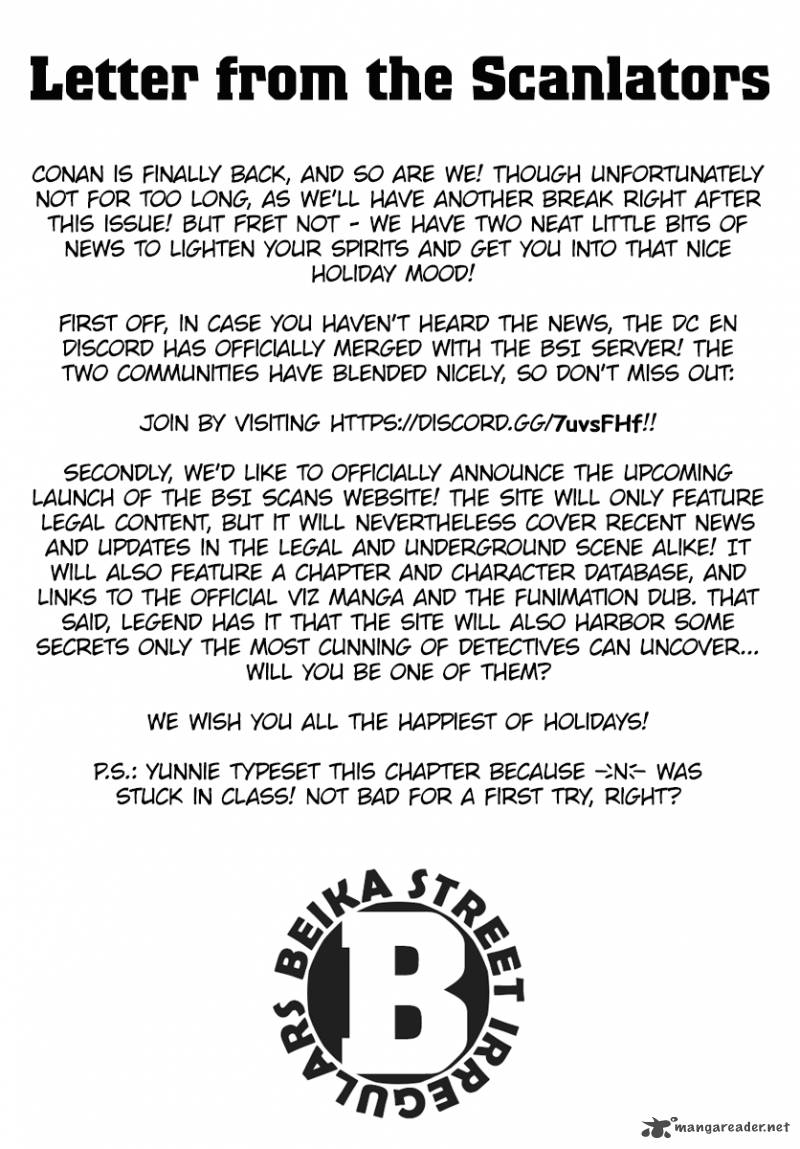 Read Case Closed Manga Online