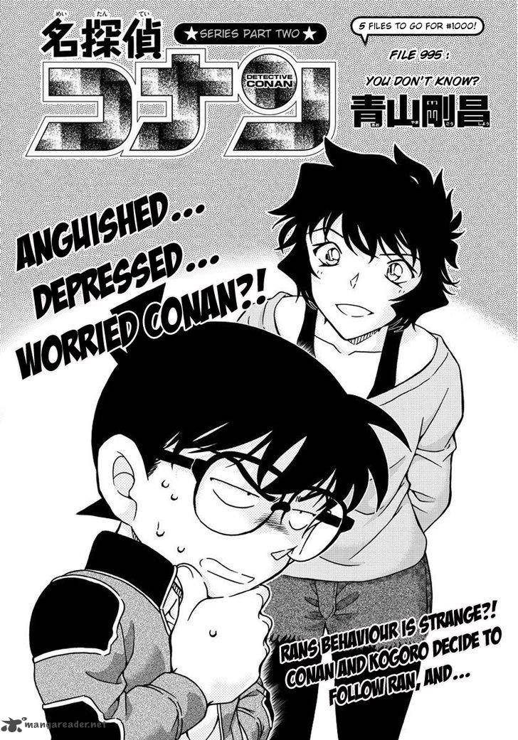 Read Case Closed Manga Online