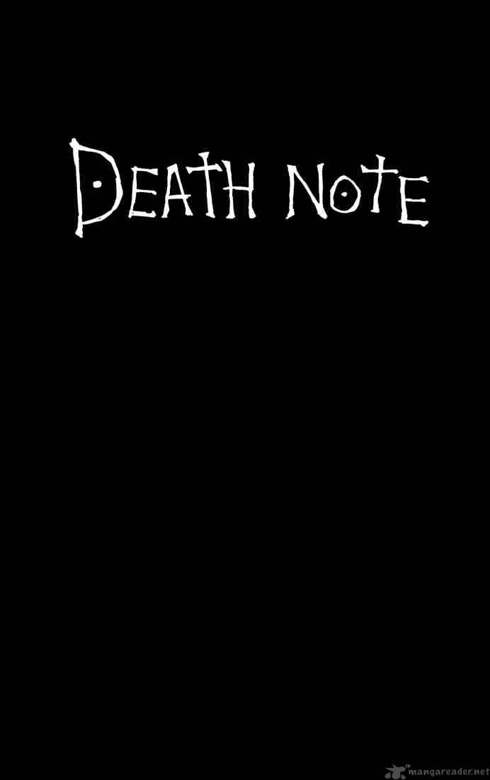 Read Death Note Manga Online
