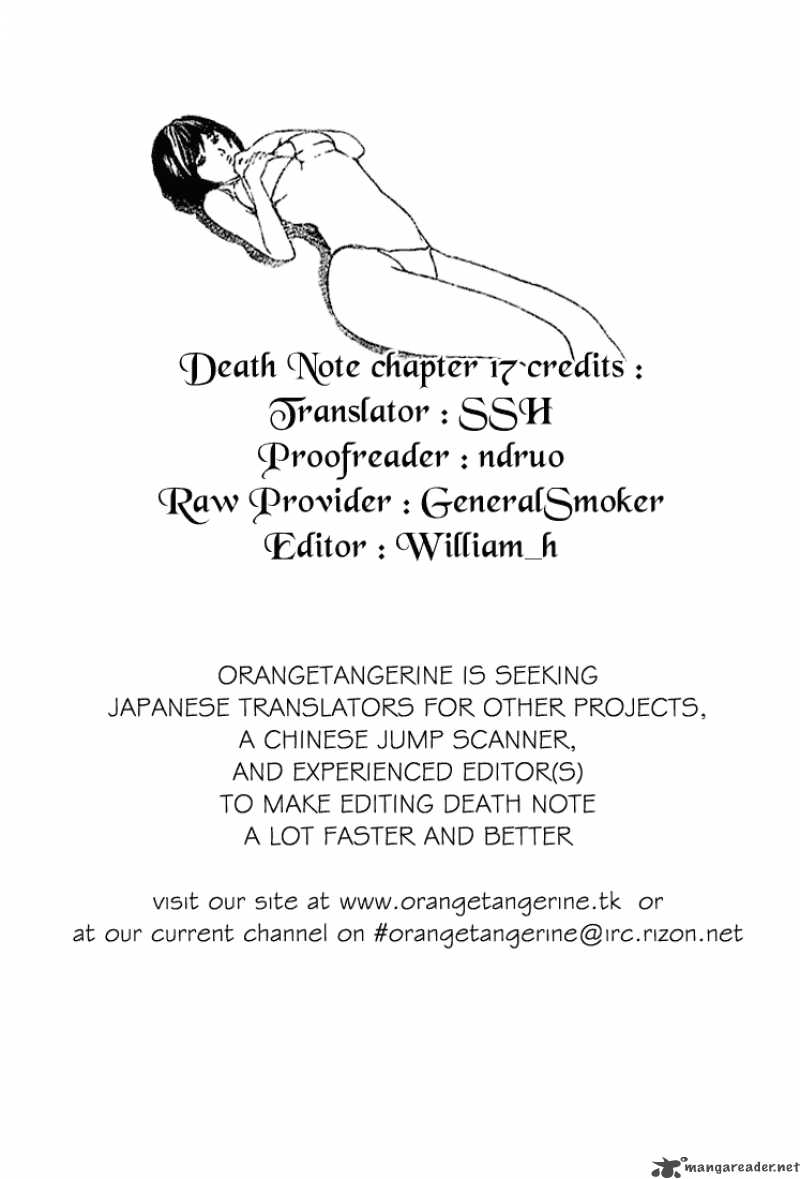 Read Death Note Manga Online