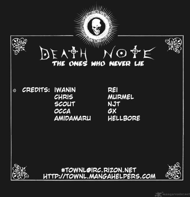 Read Death Note Manga Online