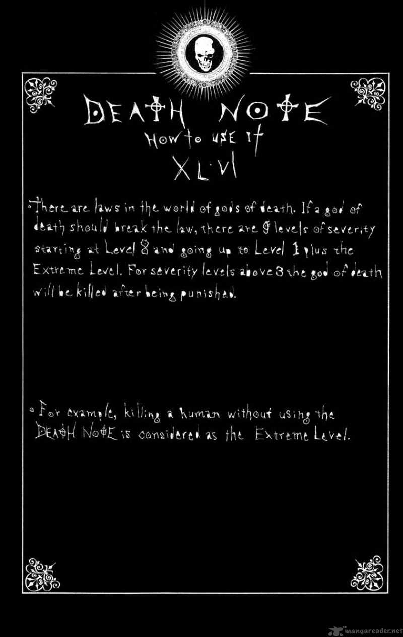 Read Death Note Manga Online