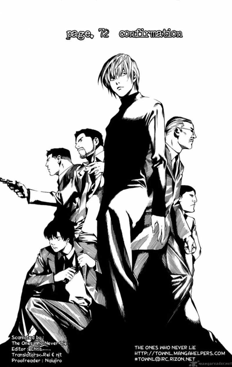 Read Death Note Manga Online