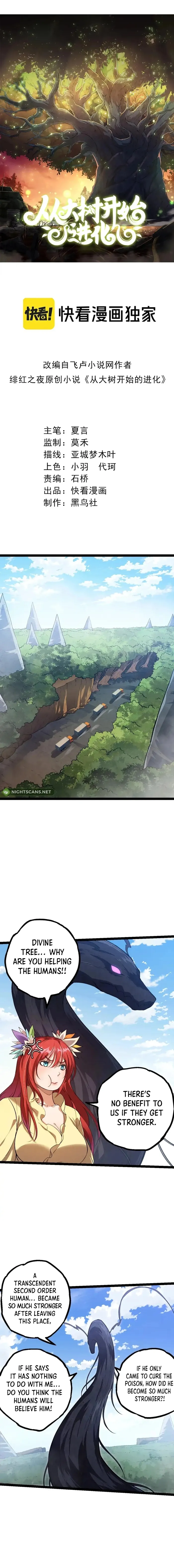 Read Evolution From a Tree Manga Online