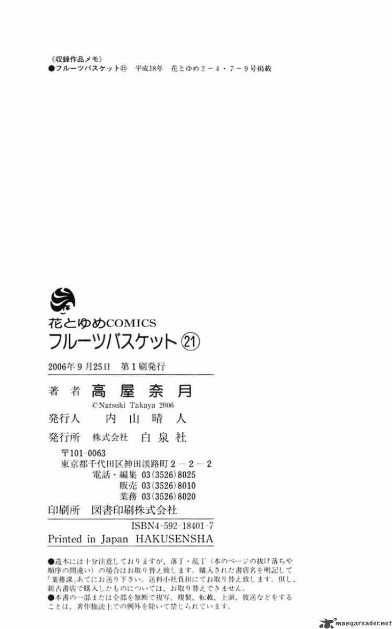 Read Fruits Basket Manga Online