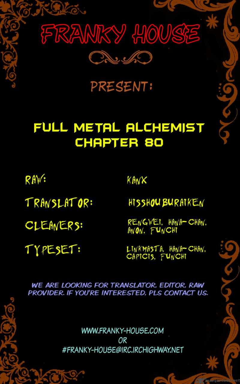 Read Full Metal Alchemist Manga Online