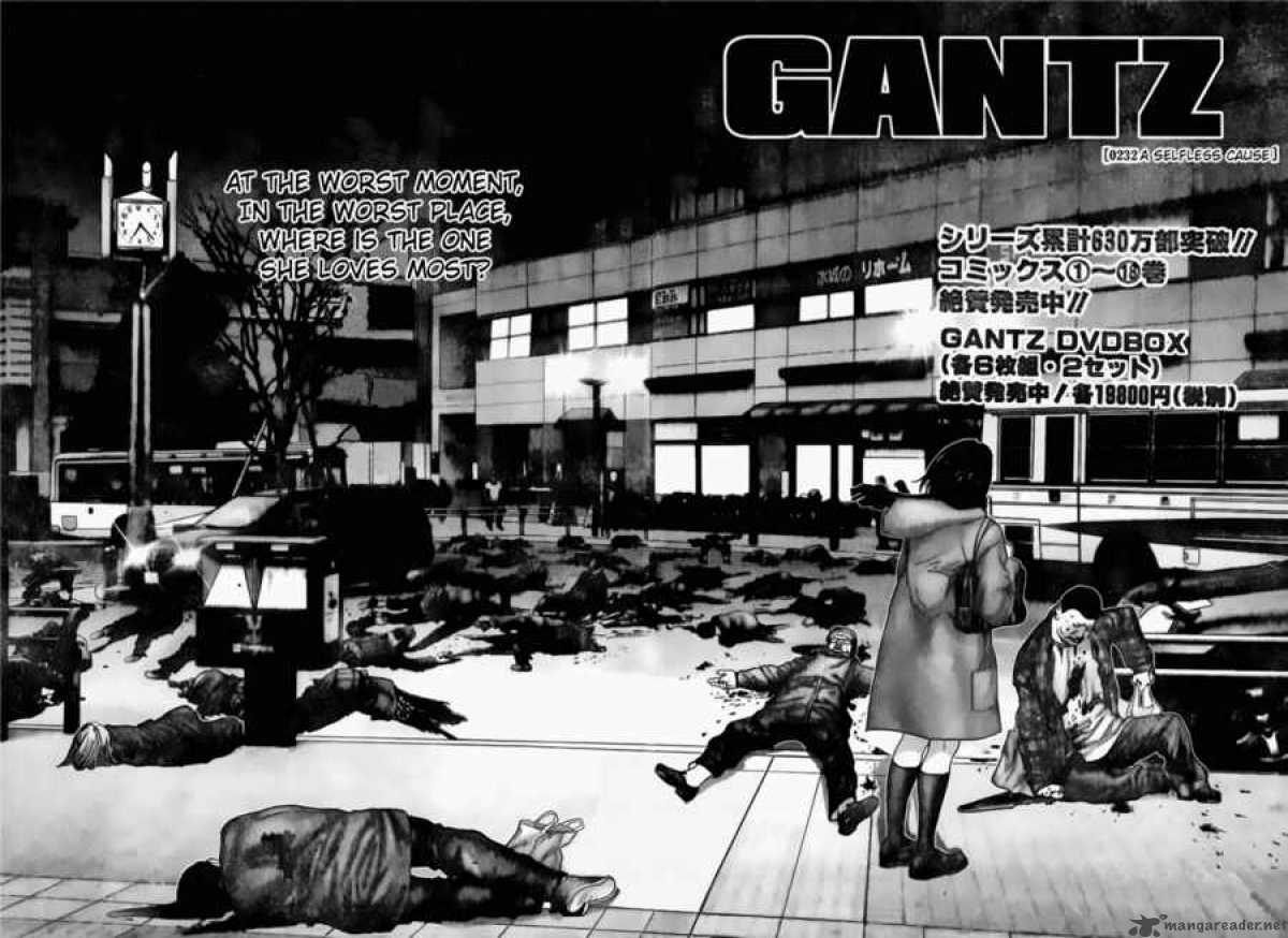 Read Gantz Manga Online
