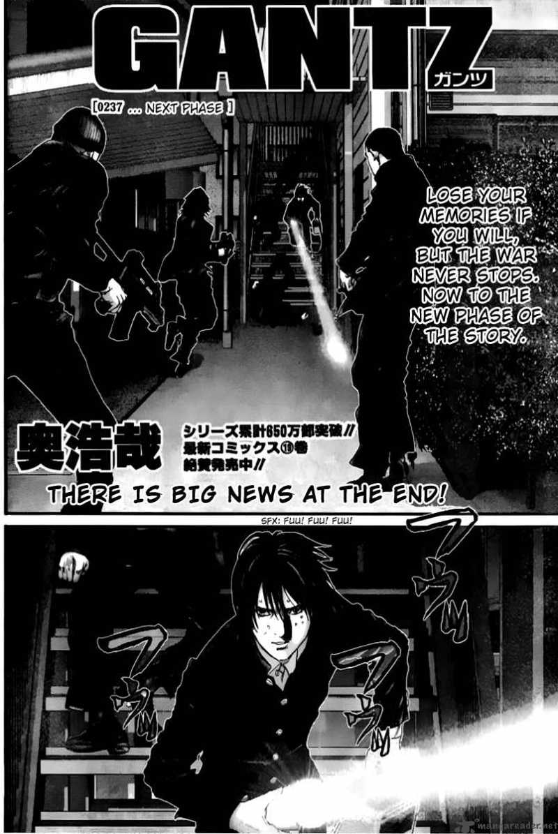 Read Gantz Manga Online