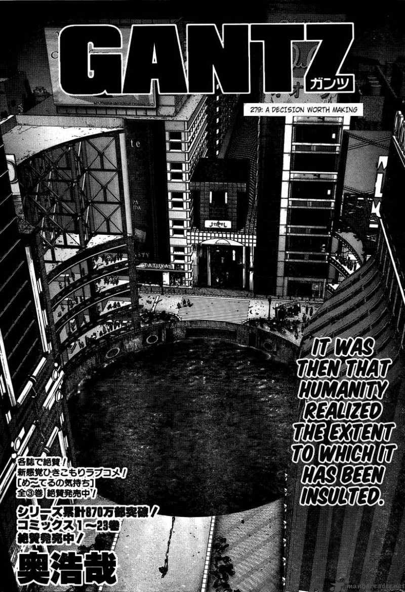 Read Gantz Manga Online
