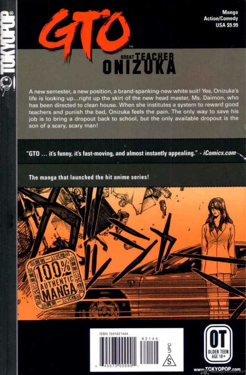 Read Great Teacher Onizuka Manga Online