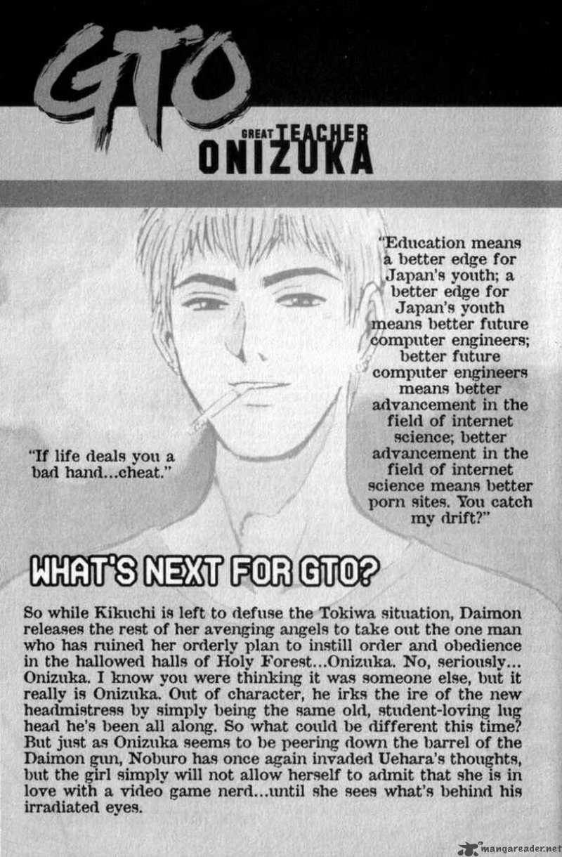 Read Great Teacher Onizuka Manga Online
