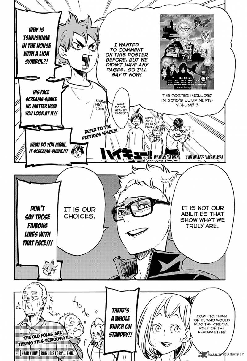 Read Haikyu!! Manga Online