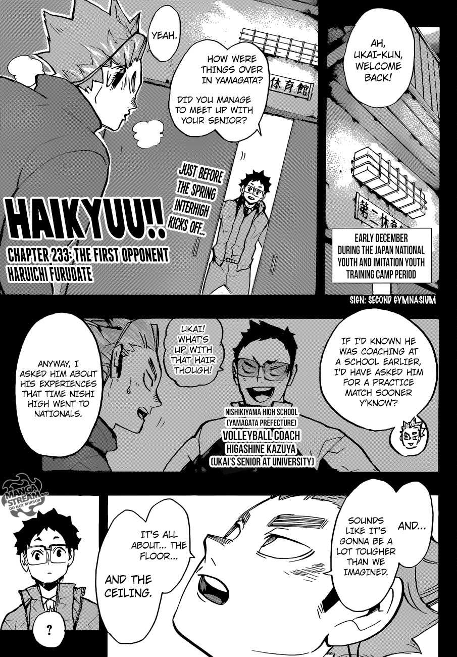 Read Haikyu!! Manga Online