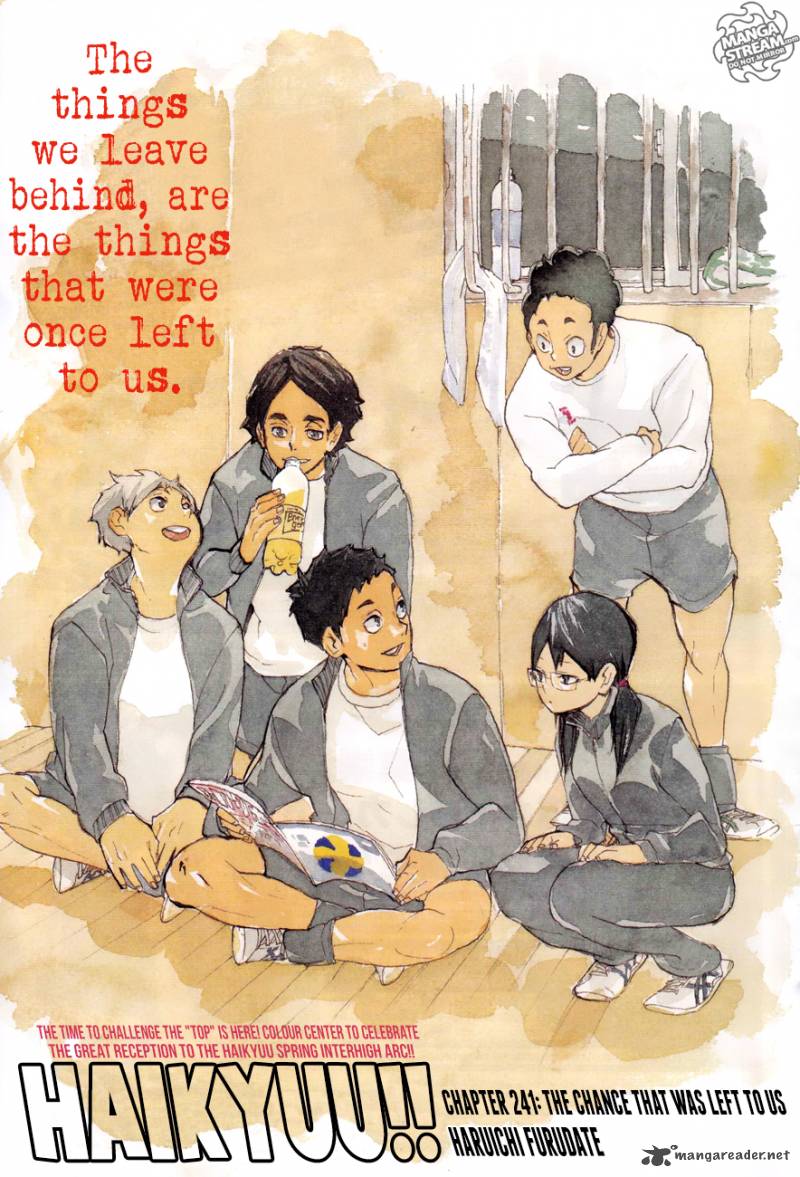 Read Haikyu!! Manga Online