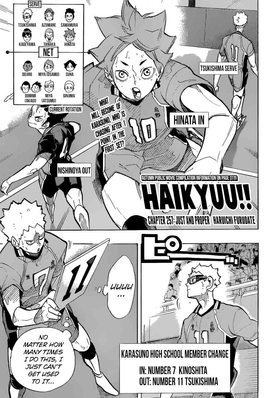 Read Haikyu!! Manga Online
