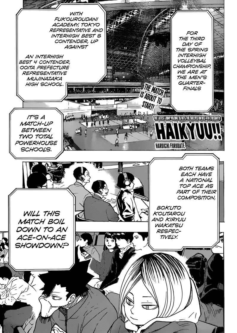 Read Haikyu!! Manga Online