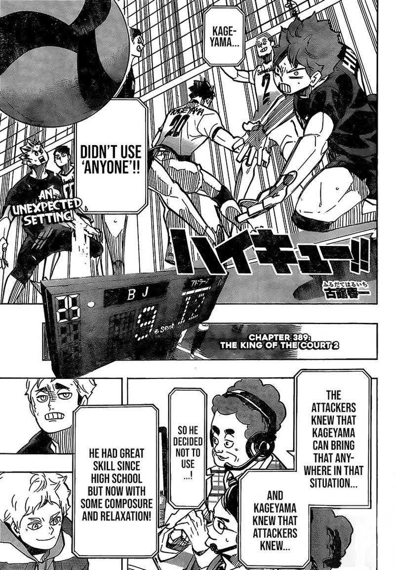 Read Haikyu!! Manga Online