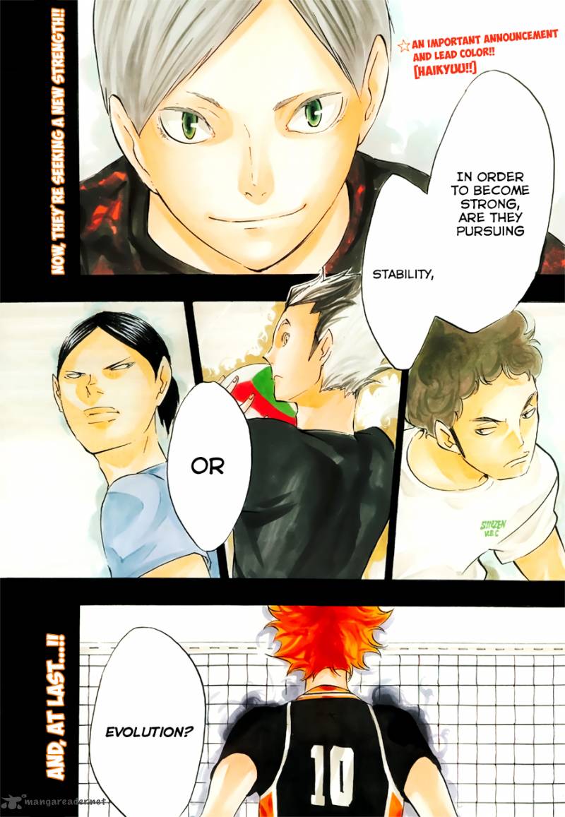 Read Haikyu!! Manga Online