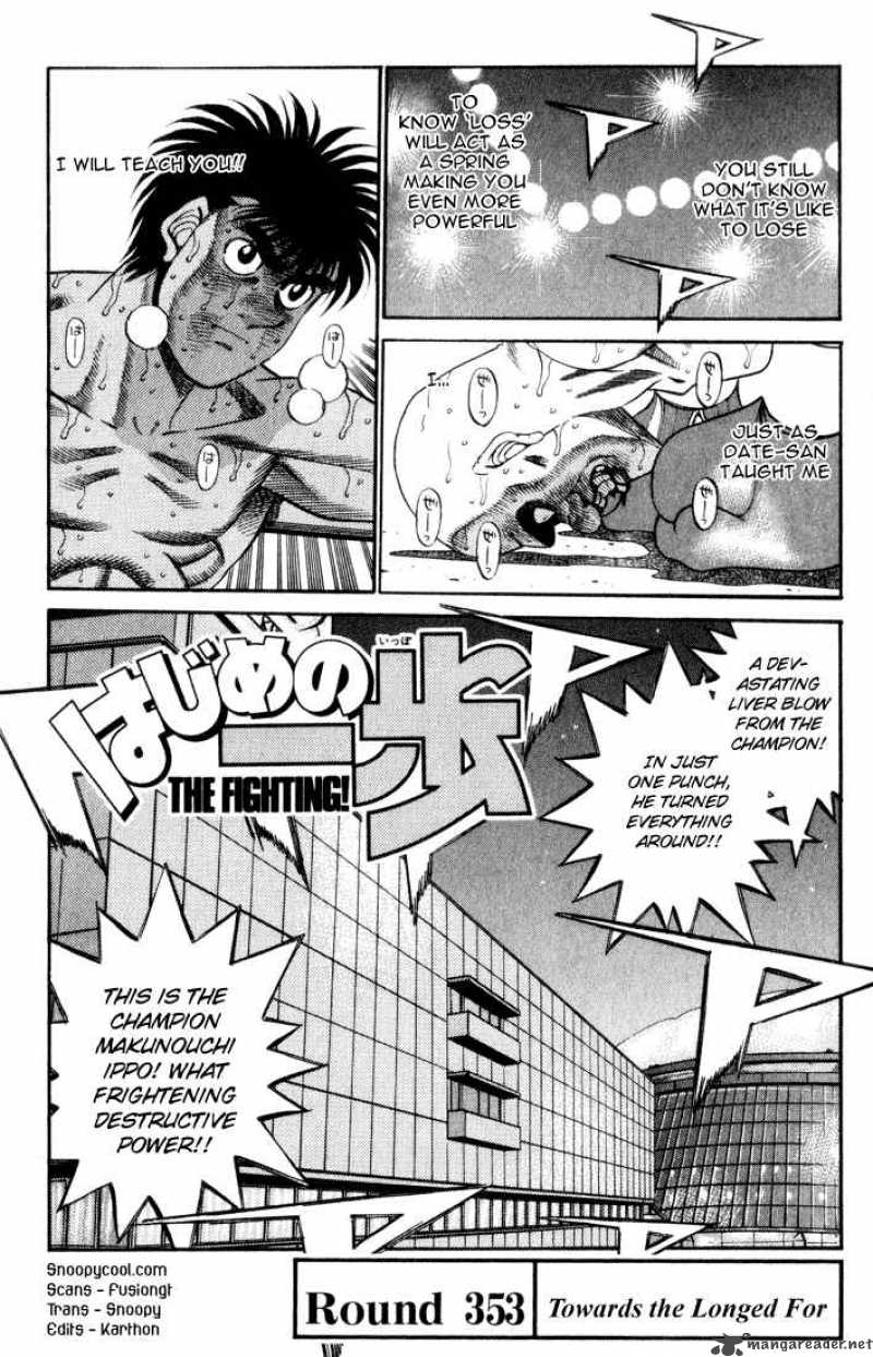 Read Hajime no Ippo Manga Online