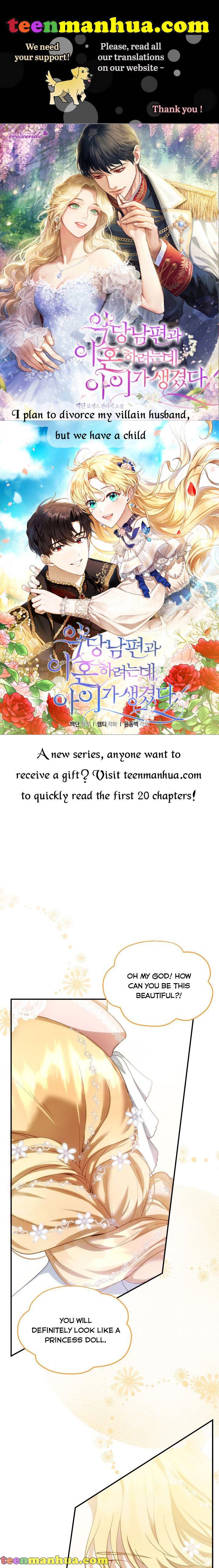 Read I plan to divorce my Villain husband, but we have A Child Manga Online