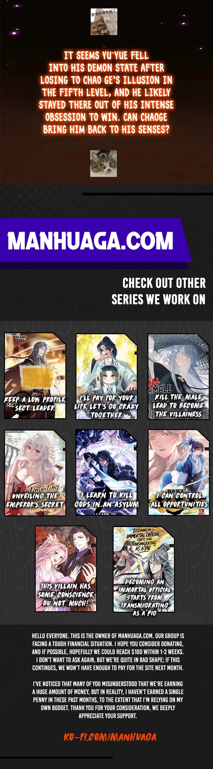 Read Keep a Low Profile, Sect Leader Manga Online