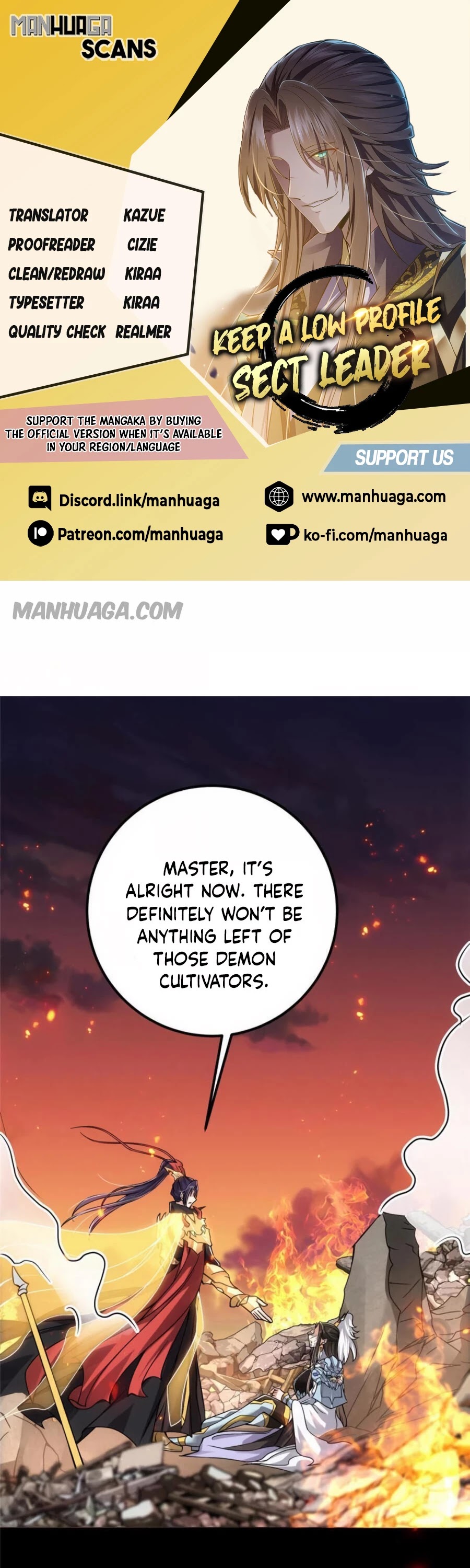 Read Keep a Low Profile, Sect Leader Manga Online