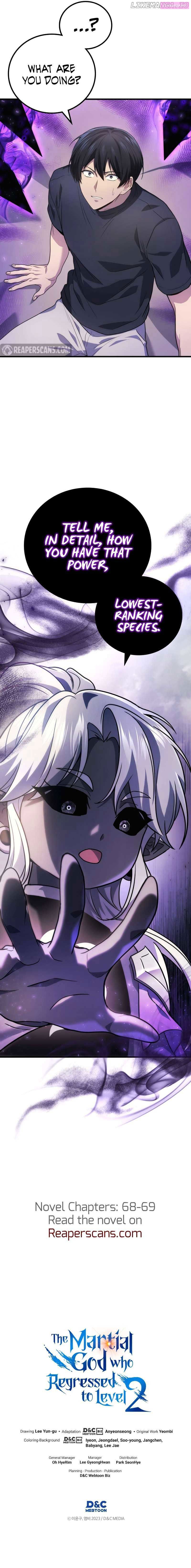 Read Martial God Regressed to Level 2 Manga Online