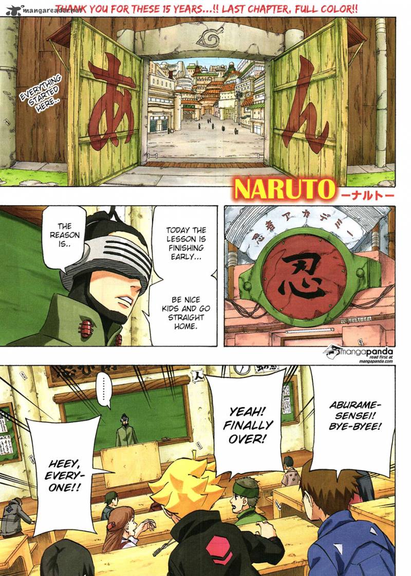 Read Naruto Manga Online