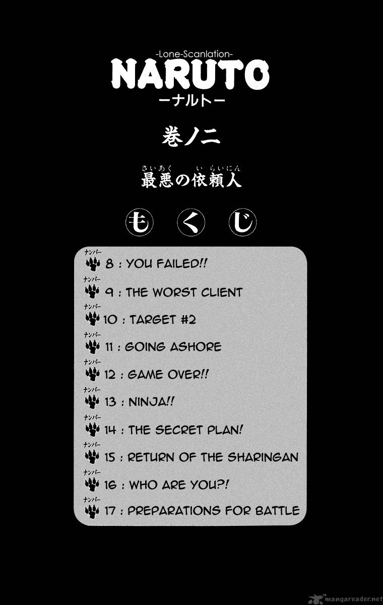 Read Naruto Manga Online