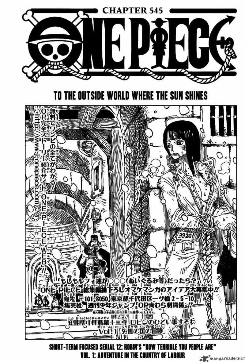 Read One Piece Manga Online