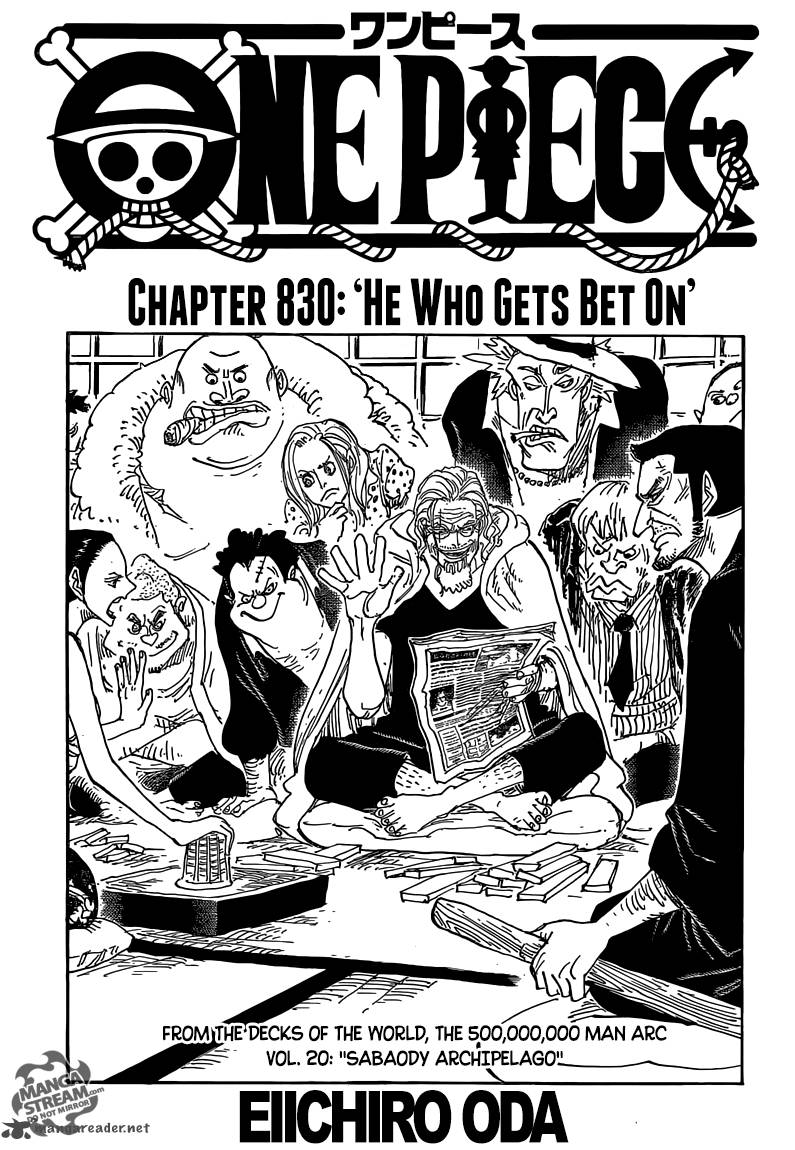 Read One Piece Manga Online