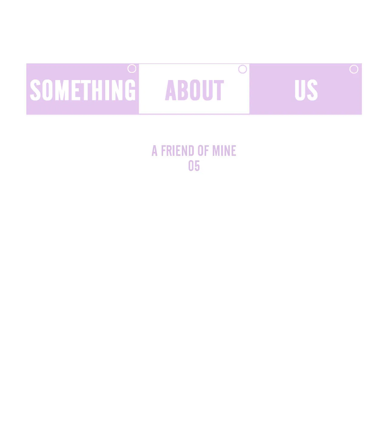 Read Something About Us Manga Online