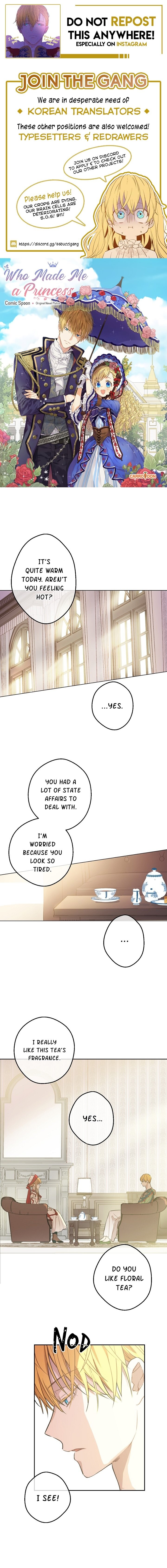 Read Who Made Me a Princess Manga Online
