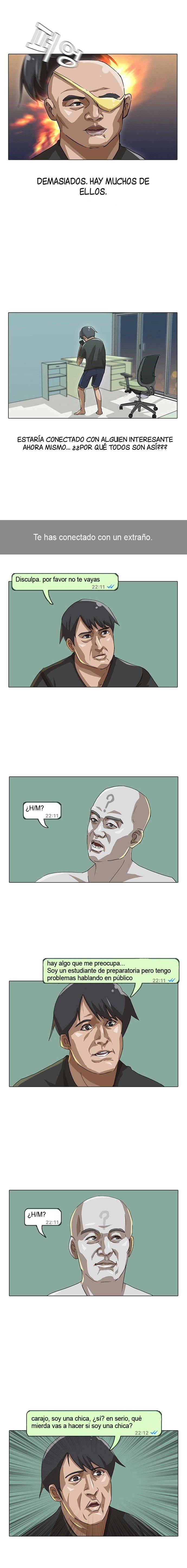 Read La chica de Random Chatting! Manga Online