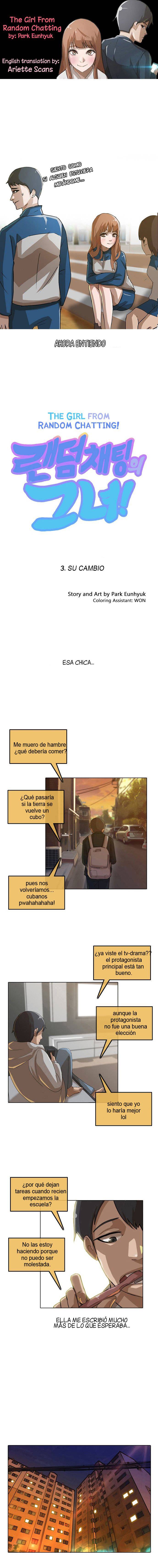 Read La chica de Random Chatting! Manga Online