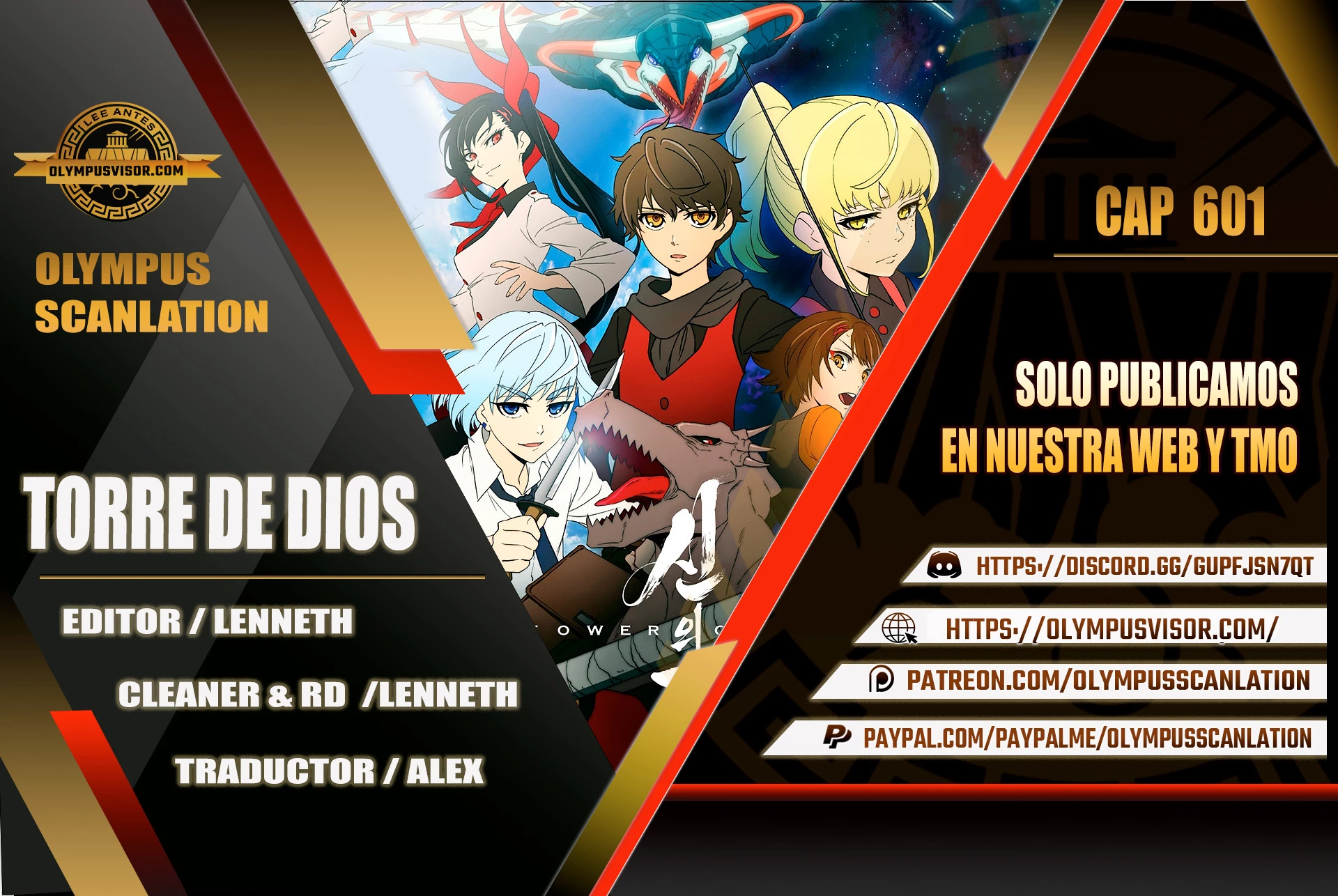 Read torre de dios Manga Online