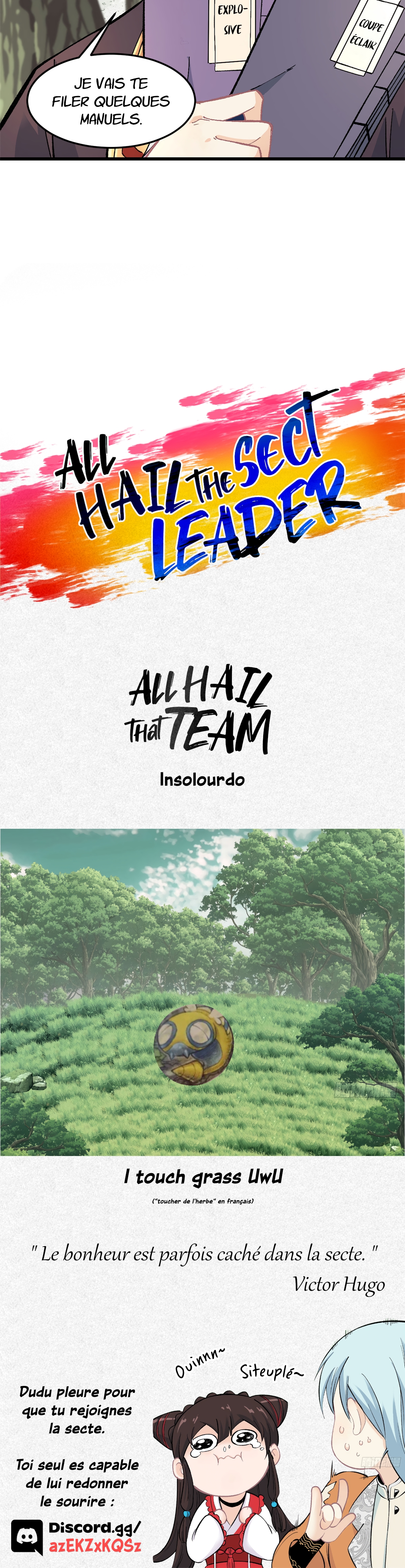 Read All Hail the Sect Leader FR Manga Online