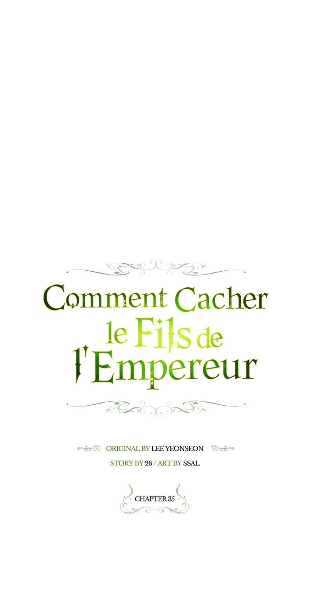 Read Comment cacher le fils de l’empereur Manga Online