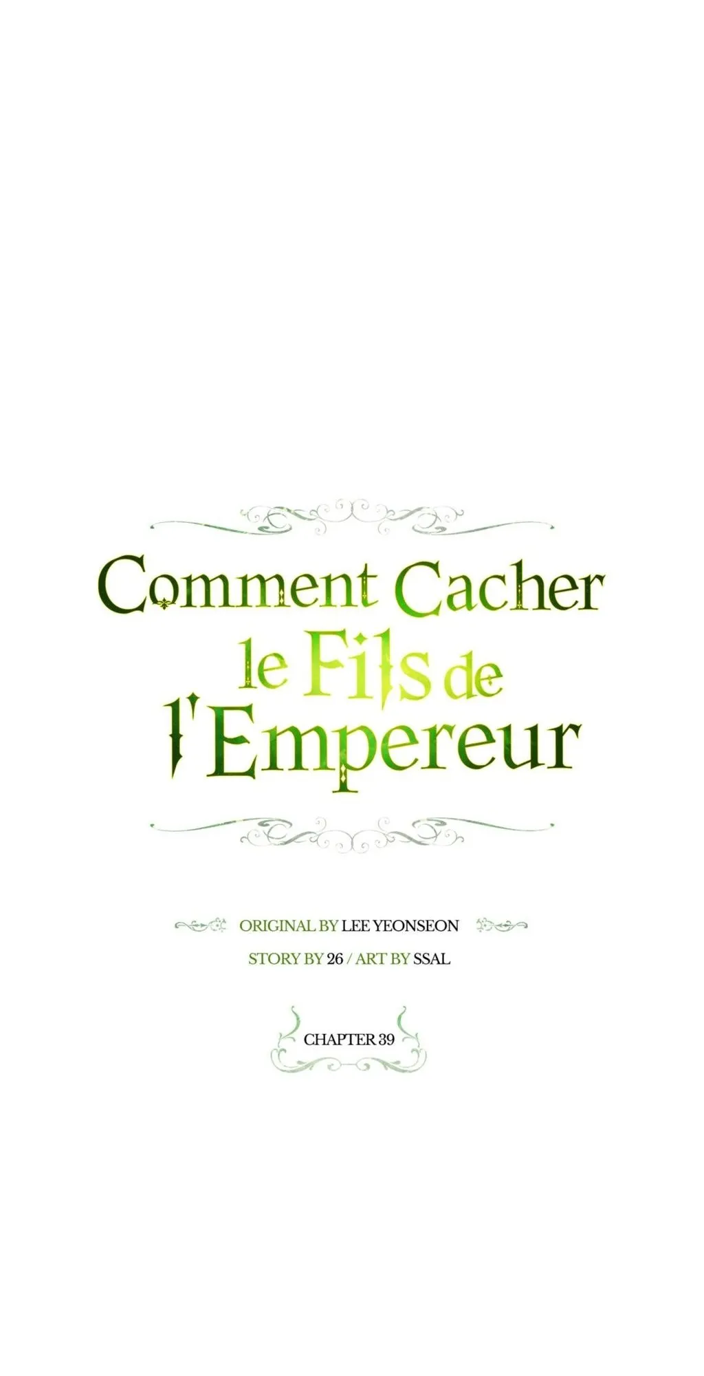 Read Comment cacher le fils de l’empereur Manga Online