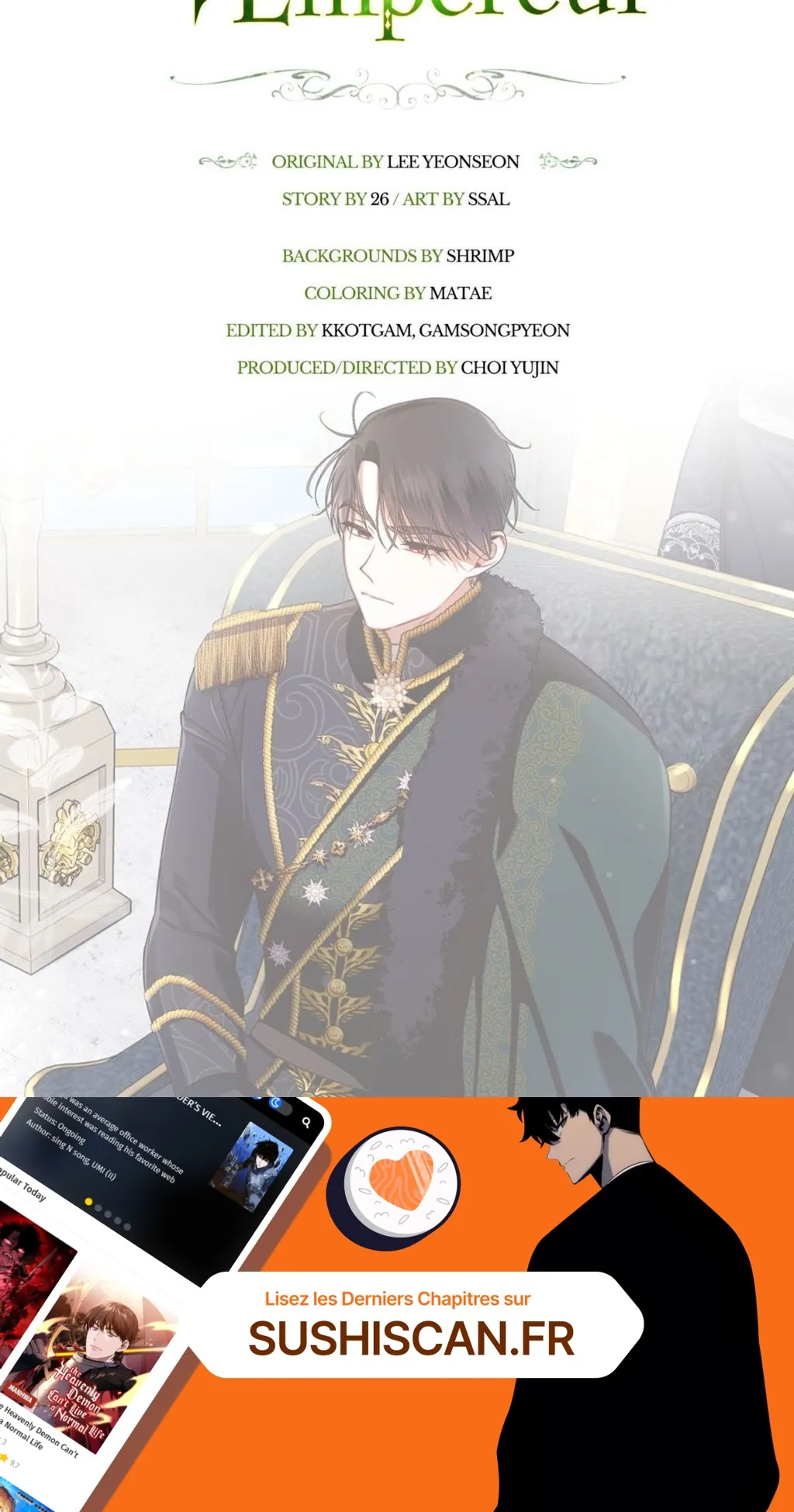 Read Comment cacher le fils de l’empereur Manga Online