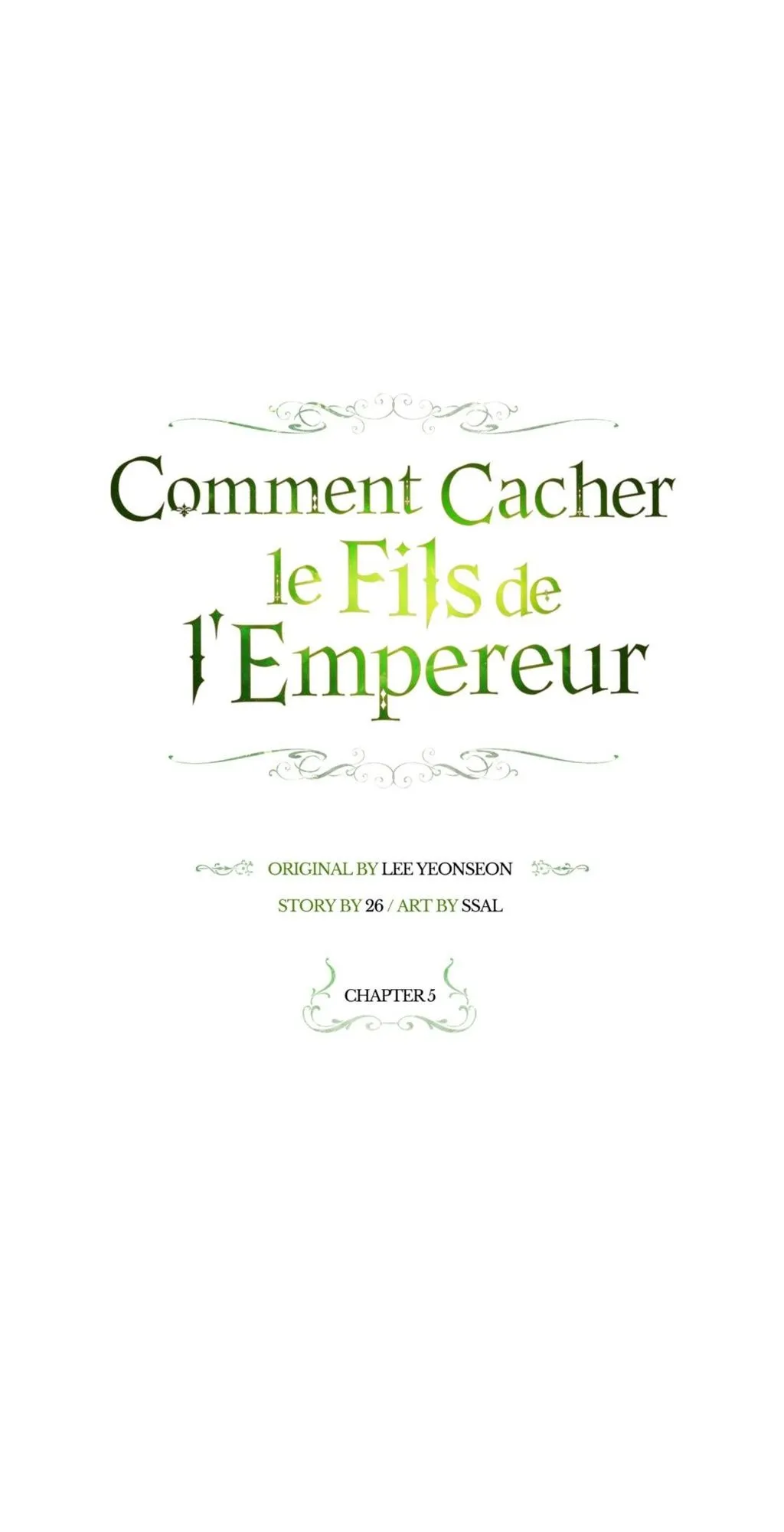 Read Comment cacher le fils de l’empereur Manga Online