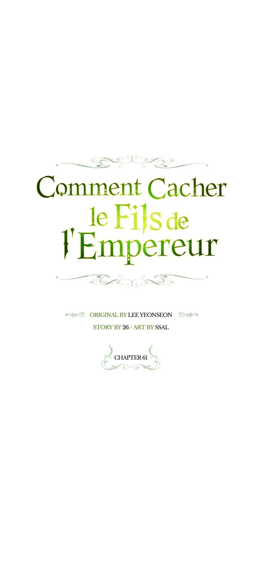 Read Comment cacher le fils de l’empereur Manga Online