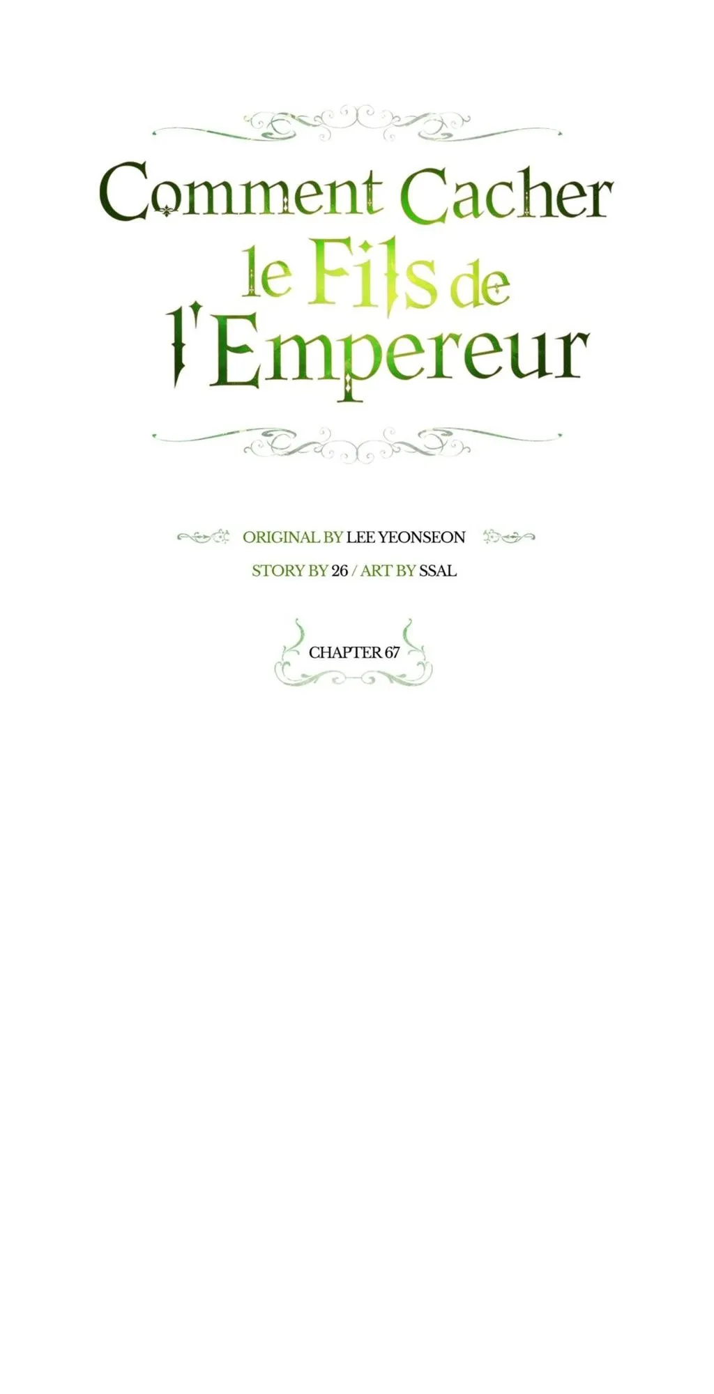 Read Comment cacher le fils de l’empereur Manga Online