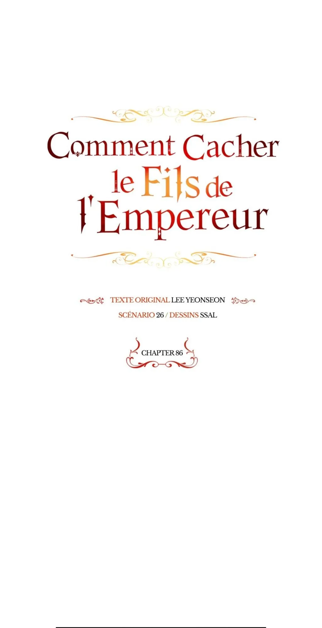Read Comment cacher le fils de l’empereur Manga Online
