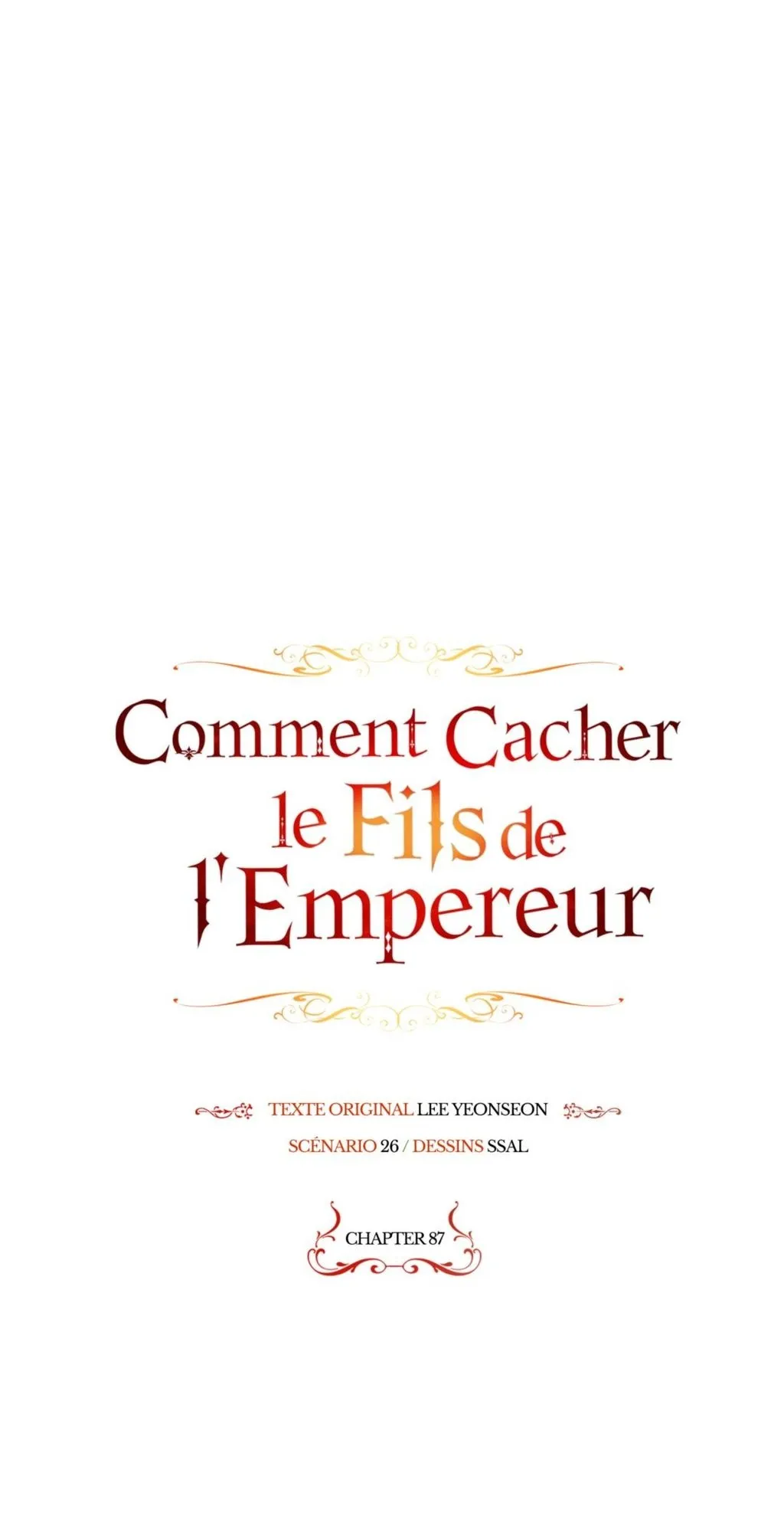 Read Comment cacher le fils de l’empereur Manga Online
